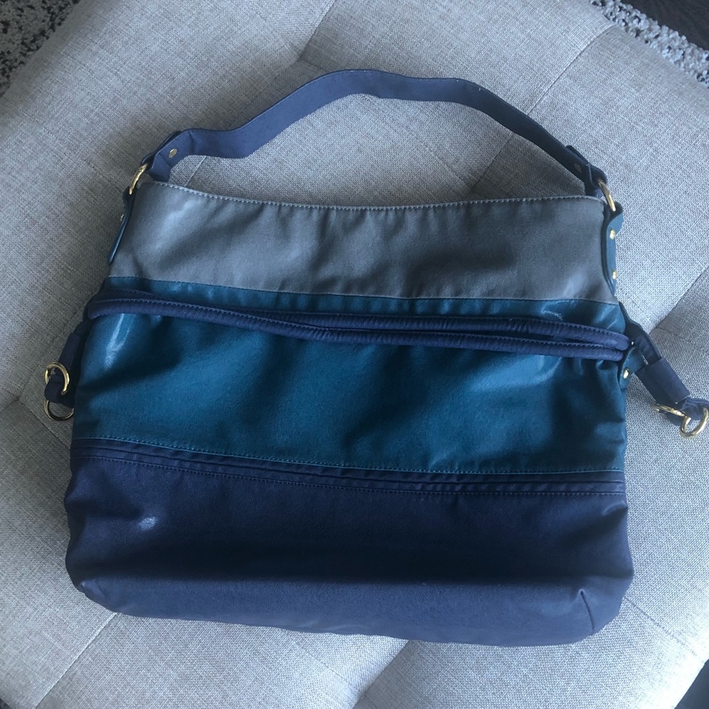 Large Tri-Colour Purse - Picture 3 of 5